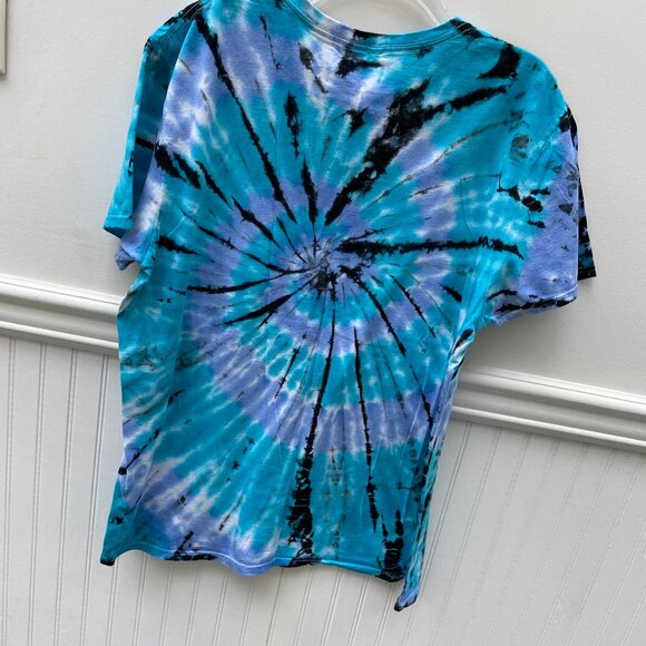 Hot Topic Tie Dye Go Away T-shirt size Large tee - Picture 7 of 8